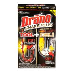 Drano Snake Plus Gel/Tool Drain Cleaning Kit 16 oz.