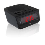 GPX 5.12 in. AM/FM Clock Radio Black Digital Plug-In