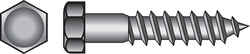 HILLMAN 4 in. L x 1/4 in. Hex Stainless Steel Lag Screw 25 pk