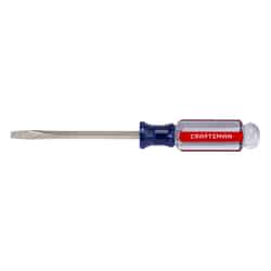 Craftsman Slotted 3/16 Screwdriver Steel Red 1 4 in.