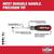 Milwaukee 6 in. L Phillips/Slotted Screwdriver Set 4 pc