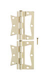 Ace 2.75 in. W x 3 in. L Bright Brass Brass Non-Mortise Hinge 2 pk