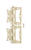 Ace 2.75 in. W x 3 in. L Bright Brass Brass Non-Mortise Hinge 2 pk
