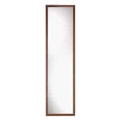 Erias 13 in. W x 49 in. H Natural Plastic Mirror Brown