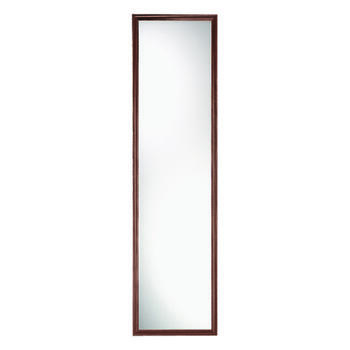 Erias 13 in. W x 49 in. H Natural Plastic Mirror Brown