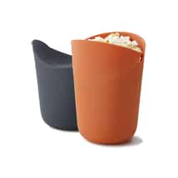 Joseph Joseph M-Cuisine Black/Orange Air Microwave Popcorn Popper