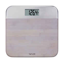 Taylor 440 lb. Digital Gray Bathroom Scale