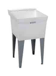 Mustee Laundry Tub Single Bowl 34 in. x 20 in. x 24 in. 18 gal.