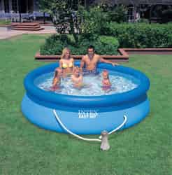 Intex 1018 gal. Round Above Ground Pool 30 in. H x 120 in. W