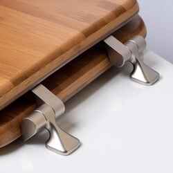 Mayfair Elongated Dark Bamboo Bamboo Toilet Seat