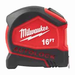 Milwaukee 16 ft. L X 1.88 in. W Compact Auto Lock Tape Measure 1 pk