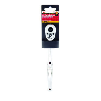 Ace Locking 3/8 in. drive Chrome Quick-Release Ratchet 1 pc.