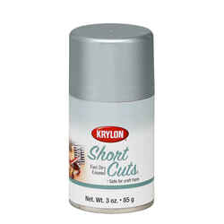 Krylon Short Cuts Gloss Chrome Metallic Spray Paint 3 oz