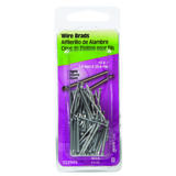 HILLMAN 16 Ga. x 1 in. L Bright Steel Brad Nails 2 oz.