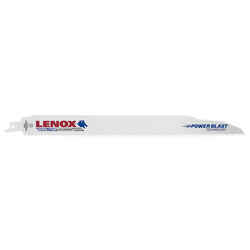 Lenox 12 in. L Bi-Metal Reciprocating Saw Blade 6 TPI 5 pk