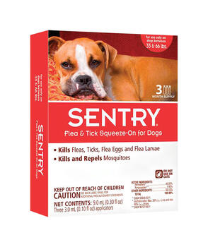 Sentry Liquid Flea and Tick Drops 45% Permethrin, 1.90% Pyriproxyfen