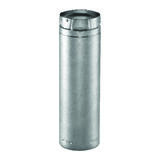 DuraVent 3 in. Dia. x 12 in. L Galvanized Steel Stove Pipe