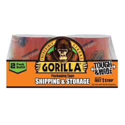 Gorilla 1080 in. L x 2.88 in. W Packaging Tape Clear