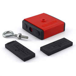 Master Magnetics 2 in. Ceramic Retrieving Magnet 40 lb. pull 3.4 MGOe Red 1 pc.