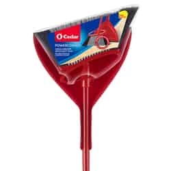 O-Cedar PowerCorner 12 in. W Soft Plastic Broom with Dustpan