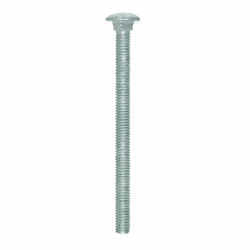 HILLMAN 3/8 Dia. x 5 in. L Hot Dipped Galvanized Steel Carriage Bolt 50 pk