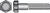 HILLMAN 1/2 in. Dia. x 6-1/2 in. L Zinc Plated Steel Hex Bolt 25 box