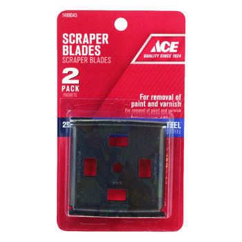 Ace 2-1/2 in. W Tempered Steel 4-Edge Scraper Blade