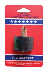 US Hardware RV Electrical Adapter 1 pk