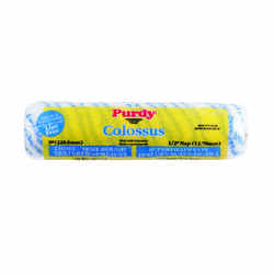 Purdy Colossus Polyamide Fabric 1/2 in. x 9 in. W 1 pk Paint Roller Cover For Light to Semi Rou