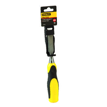 Stanley 3/4 in. W x 9 in. L Steel 1 each Wood Chisel Yellow