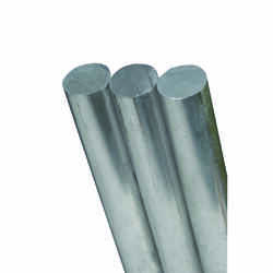 K&S 0.3 in. Dia. x 36 in. L Round 1 pk Aluminum Rod