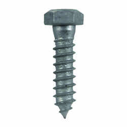 HILLMAN 1/2 in. x 2 in. L Hex Hot Dipped Galvanized Steel Lag Screw 50 pk