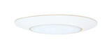 Halo Matte White 6 in. W Glass LED Shower Lens/Trim