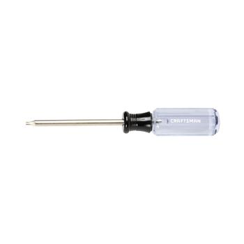 Craftsman 6 in. Star 10 T10 Screwdriver Clear Steel 1