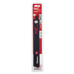 Milwaukee THE TORCH 6 in. L x 1 in. W Diamond Grit Reciprocating Saw Blade Multi TPI 1 pk Carbid
