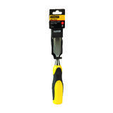 Stanley 1 in. W x 9 in. L Steel Wood Chisel Yellow 1 each