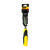 Stanley 1 in. W x 9 in. L Steel Wood Chisel Yellow 1 each