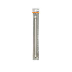 Kenney Enamel White Tension Rod 28 in. L