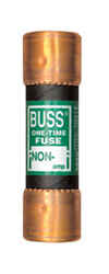 Bussmann 35 amps 250 volts Melamine One-Time Fuse 1 pk