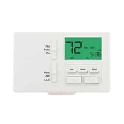 Lux Heating and Cooling Touch Screen Programmable Thermostat