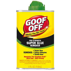 Goof Off Liquid Adhesive Remover 4 oz