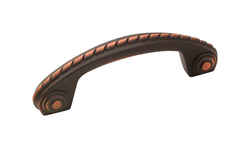 Amerock Allison Oblong Cabinet Pull 3-3/4 in. Dia. Oil-Rubbed Bronze 1 pk 3 in.