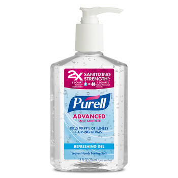 Purell Fresh Gel Advanced Hand Sanitizer 8 oz