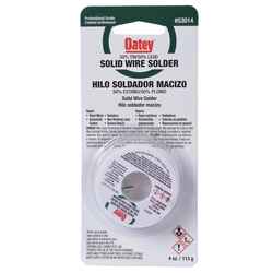 Oatey 4 oz. Solid Wire Solder 0.125 in. Dia. x 1/4 lb. Tin/Lead 50/50