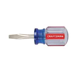 Craftsman 1-1/2 in. Slotted 3/16 Screwdriver Steel Red 1 pc.