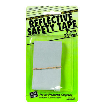 Hy-Ko Safety Tape 2 X 24 Silver