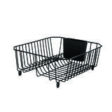 Rubbermaid 5.3 in. H x 12.4 in. W x 14.3 in. L Steel Black Dish Drainer