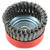 Forney 6 in. Dia. x 5/8 in. Steel Cup Brush 1 pc. Knotted