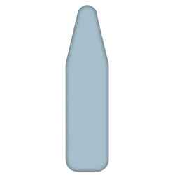 Homz 35 in. H Steel Ironing Board Pad Included