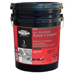 Black Jack Gloss Black Patching Cement All-Weather Roof Cement 5 gal